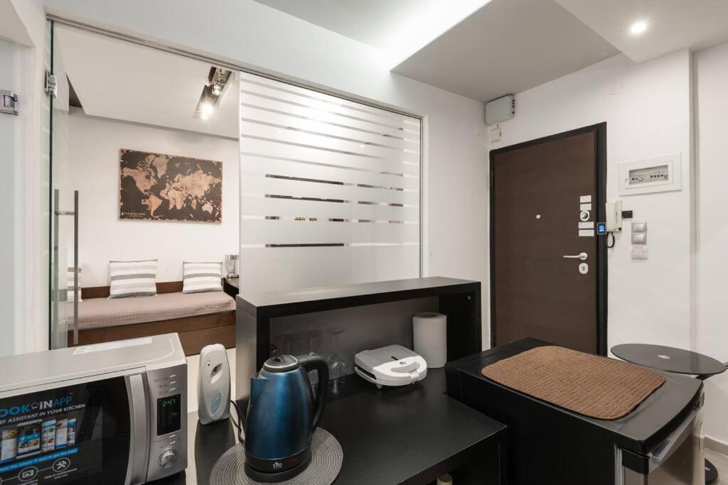 Modern Office Apartment.Wifi,2A/C,Luxury Fur/Tures Thessaloníki Eksteriør billede
